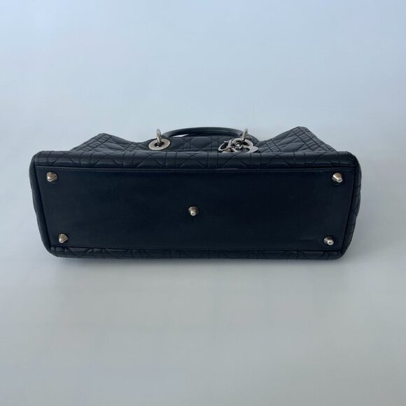 Dior | Lady Dior Cannage Large | Black | Preloved - Picture 8 of 15